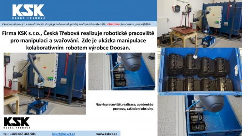 robotizované pracoviště KSK, s.r.o